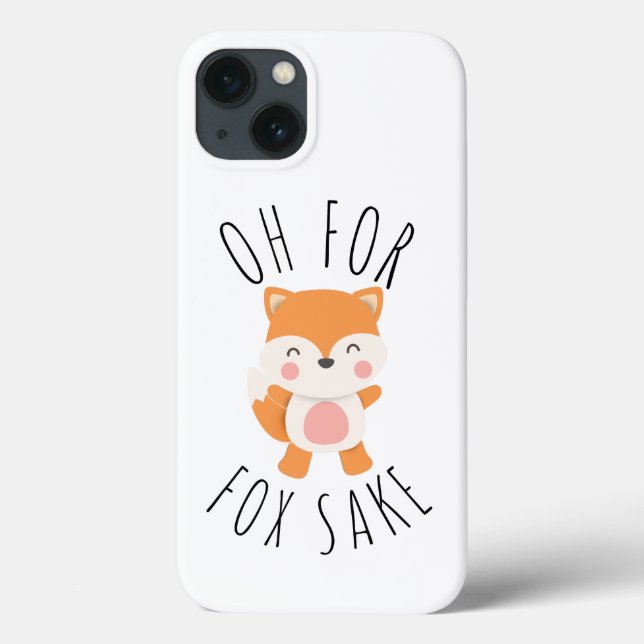 Coques Case-Mate iPhone Oh pour Fox Sake (Verso)