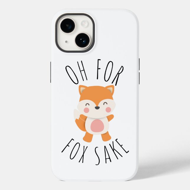 Coques Case-Mate iPhone Oh pour Fox Sake (Verso)