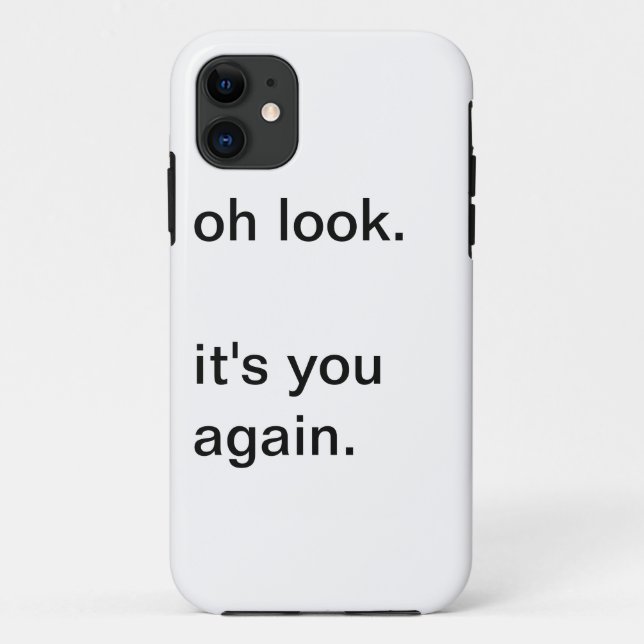 Coques Case-Mate iPhone oh regard. c'est vous encore (Dos)