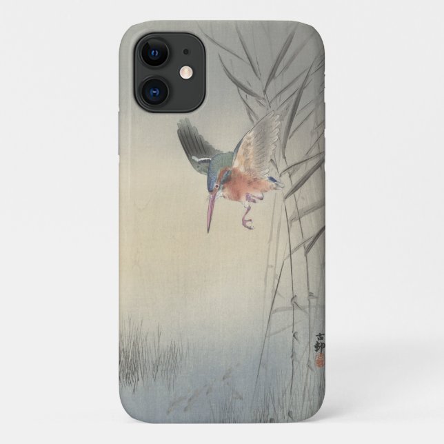 Coques Case-Mate iPhone Ohara Kosen Kingfisher Fishing (Dos)