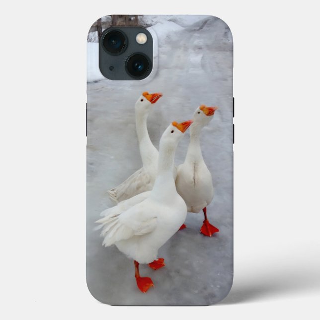 Coques Case-Mate iPhone Oie blanche (Verso)