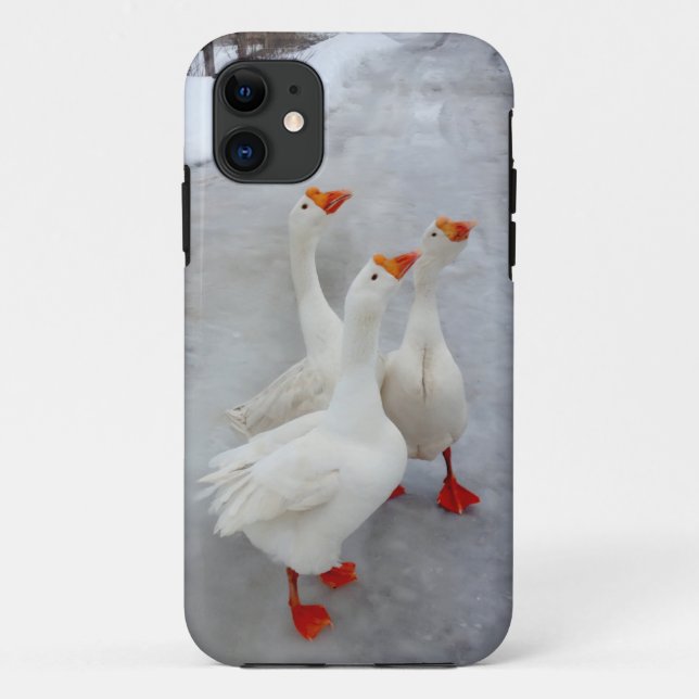 Coques Case-Mate iPhone Oie blanche (Dos)