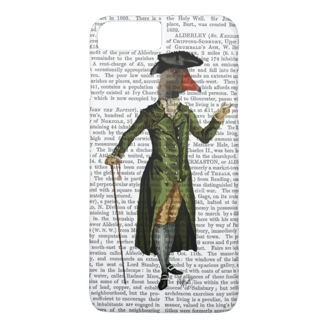 Coques Case-Mate iPhone Oie en Vert Régence Manteau 2 (Dos)