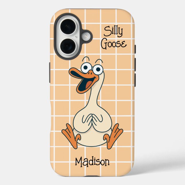 Coques Case-Mate iPhone Oie Silencieuse Personnalisée Drôle (Verso)
