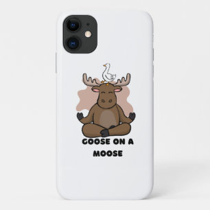 Case-Mate iPhone Case Oie sur un animal orignal drôle
