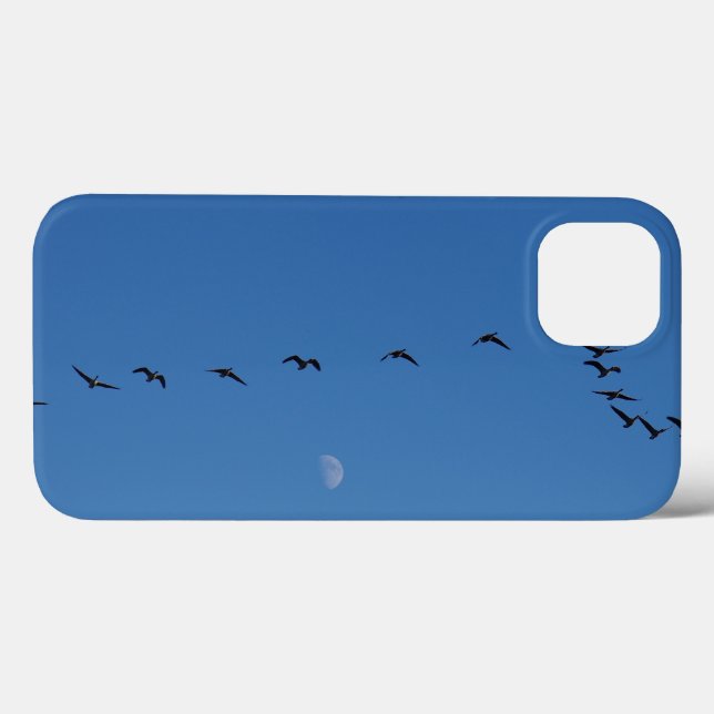 Coques Case-Mate iPhone oies du Canada en vol (Verso (horizontal))