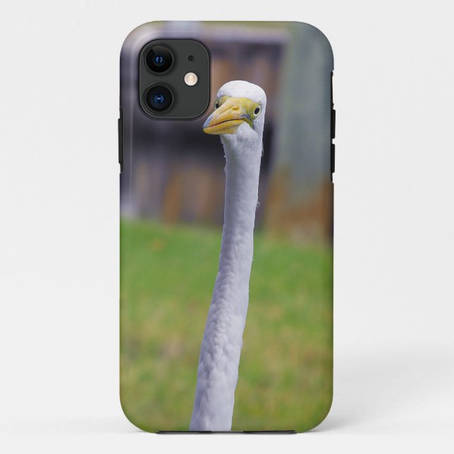 Coques Case-Mate iPhone Oiseau à long cou (Dos)