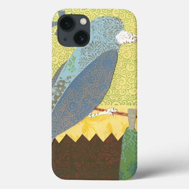Coques Case-Mate iPhone Oiseau coloré sur fil (Verso)
