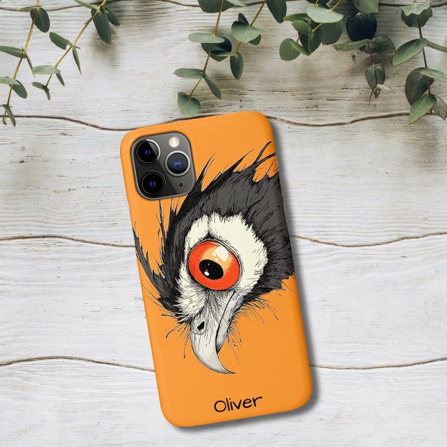 Coques Case-Mate iPhone Oiseau Curieux (Créateur téléchargé)