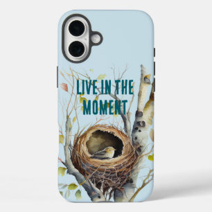 Coque Pour iPhone 16 Plus Oiseau dans le nid