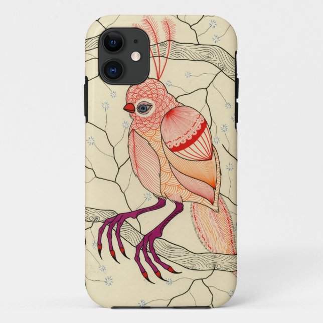 Coques Case-Mate iPhone oiseau dans un arbre (Dos)