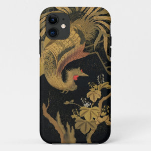 Case-Mate iPhone Case Oiseau de coq d'or Classique japonais Antique