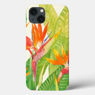 iPhone 13 Coque Oiseau des fleurs   du paradis tropical