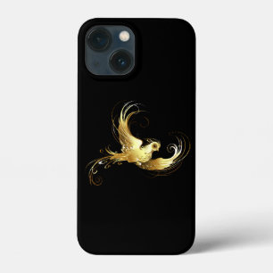 Case-Mate iPhone Case Oiseau d'or sur Arrière - plan noir