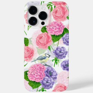 Coque Case-Mate iPhone Oiseau et fleurs