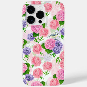 Coque Case-Mate iPhone Oiseau et fleurs
