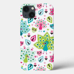 Coque Case-Mate iPhone oiseau et hibou de paon