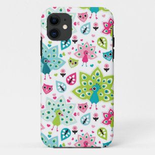 Coque Case-Mate Pour iPhone oiseau et hibou de paon
