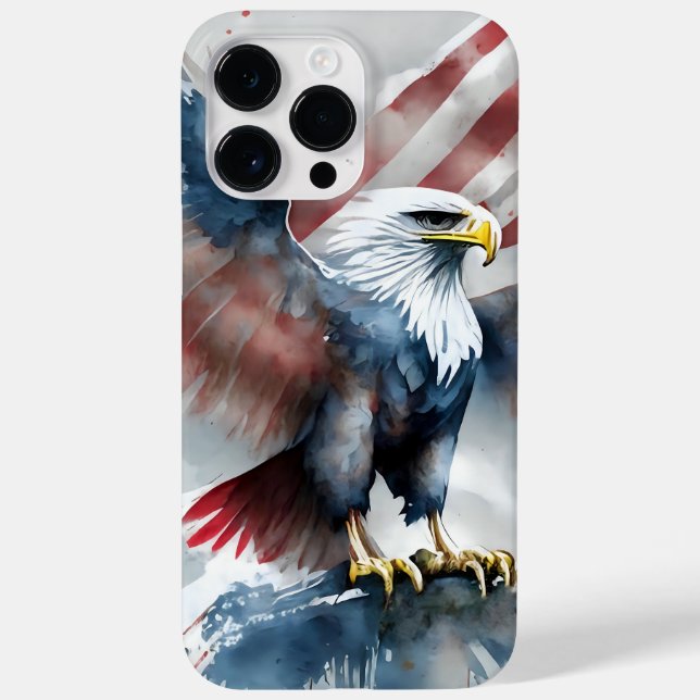 COQUES Case-Mate iPhone OISEAU PATRIOTIQUE AMÉRICAINE DE BALD EAGLE (Verso)