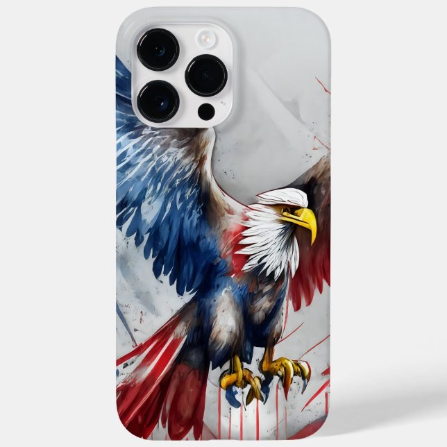 COQUES Case-Mate iPhone OISEAU PATRIOTIQUE AMÉRICAINE DE BALD EAGLE (Verso)