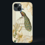 Etui iPhone Case-Mate Oiseau Peacock vintage sophistiquéCage Lily<br><div class="desc">Sophistiqué vintage Peacock & Cage Lily ligne de produits de mode ajoutera une touche élégante à vos accessoires et cartes de mode</div>