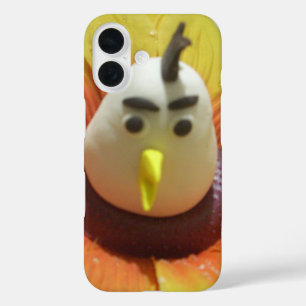 Coque Pour iPhone 16 Oiseau sculpté en Tournesol Imprimer