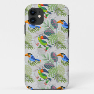 Case-Mate iPhone Case Oiseau Toucan mignon, Motif de tous les jours, Aqu