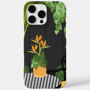 Coque iPhone 16 Pro Max Oiseau tropical du Paradis Pièce centrale
