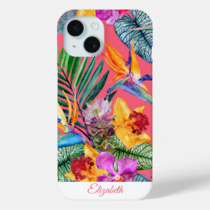 Coque Case-Mate iPhone Oiseau Tropical Personnalisé Du Paradis Et Ressort