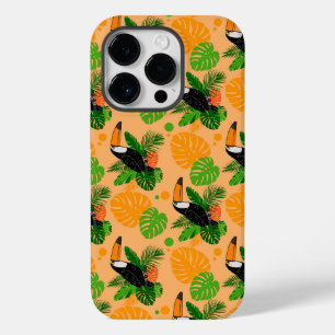 Coque Case-Mate iPhone Oiseau tropical Toucan Motif sans couture