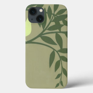 Coque Case-Mate iPhone Oiseau vert perché sur une branche verte