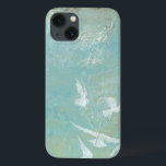 Coque Case-Mate iPhone Oiseaux blancs à travers le ciel bleu<br><div class="desc">Megan Meagher a créé cette impression d'oiseaux blancs volant à travers un ciel bleu. Un cadre paisible,  le blanc des oiseaux et le bleu de l'arrière - plan se marient très bien. Commandez dès aujourd'hui !</div>