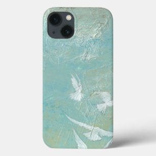 Etui iPhone Case-Mate Oiseaux blancs volant par le ciel bleu