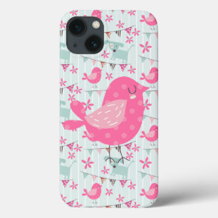 Etui iPhone Case-Mate Oiseaux, Chiens, Bannières, Fleurs