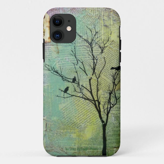 Coques Case-Mate iPhone Oiseaux dans l'arbre le "besoin" Casemate à peine (Dos)