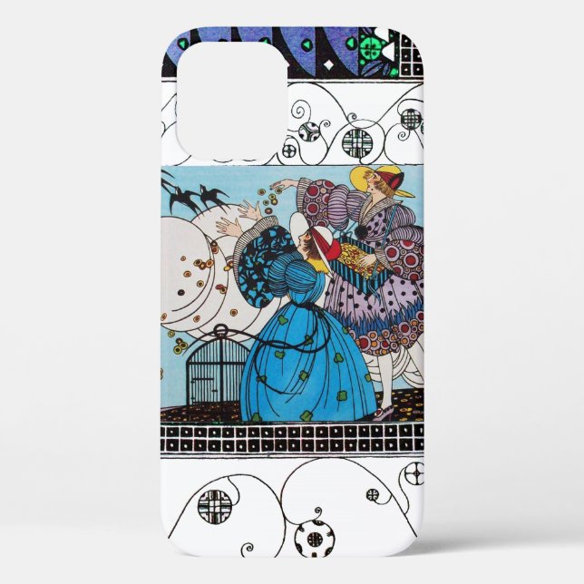 COQUES Case-Mate iPhone OISEAUX DE PRINTEMPS ET ESPACES / CONCEPTEUR DE CO (Verso)