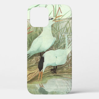 Coque Case-Mate iPhone Oiseaux de rivage vintage dans un marais par Louis