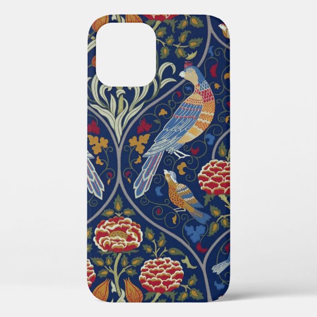Coques Case-Mate iPhone Oiseaux et fleurs, William Morris (Verso)