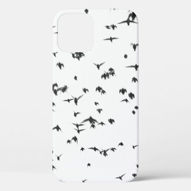COQUES Case-Mate iPhone OISEAUX NOIRS VOLANT SUR LE CIEL (Verso)
