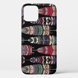 Case-Mate iPhone Case Oiseaux Plumes Art Tribal Sans Seamless