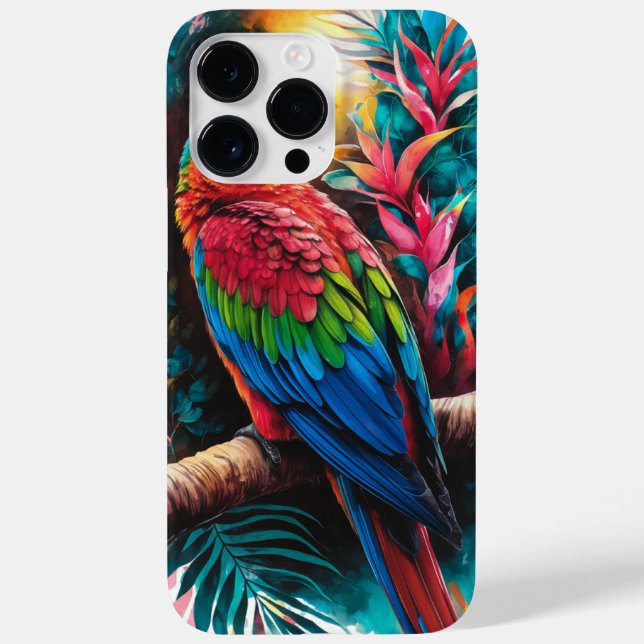 Coques Case-Mate iPhone # Oiseaux rares : Peintures artistiques volantes d (Verso)