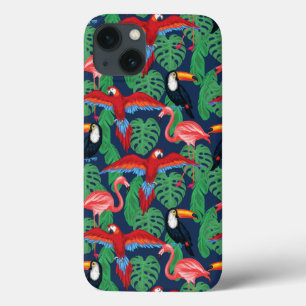 Etui iPhone Case-Mate Oiseaux tropicaux dans des couleurs lumineuses