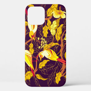 Case-Mate iPhone Case Oiseaux Tropicaux Illustration de Fleurs Exotiques