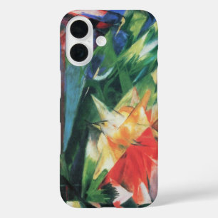 Coque Pour iPhone 16 Oiseaux (Vogel) de Franz Marc, Art Cubisme Vintage