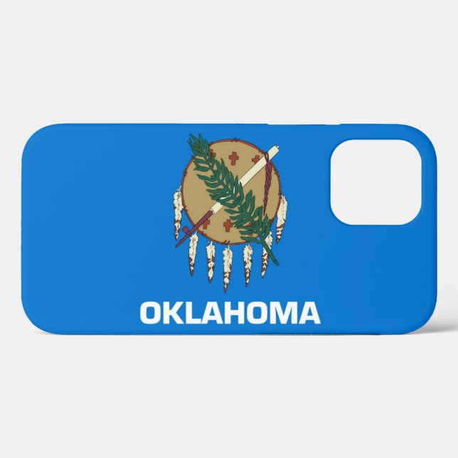 Coques Case-Mate iPhone Oklahoma (Verso (horizontal))
