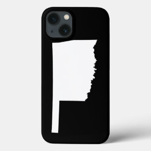 Etui iPhone Case-Mate Oklahoma en blanc et noir