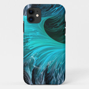 Case-Mate iPhone Case "Ola Tiburón" Vague de requin bleu