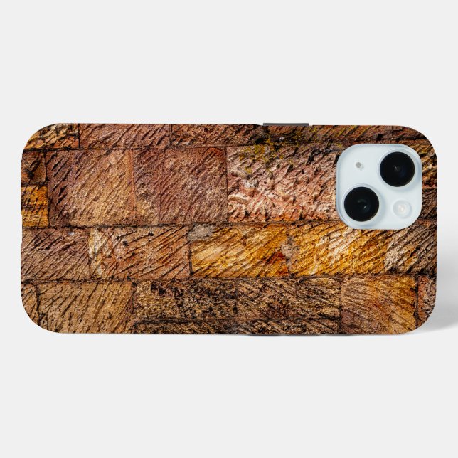 Coques Case-Mate iPhone Old Coulterville Bricks (Verso (horizontal))