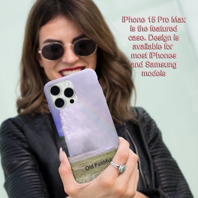 Coques Case-Mate iPhone Old Faithful Yellowstone National Park iPhone 15 (Old Faithful Yellowstone National Park iPhone 15 Case-Mate iPhone Case)