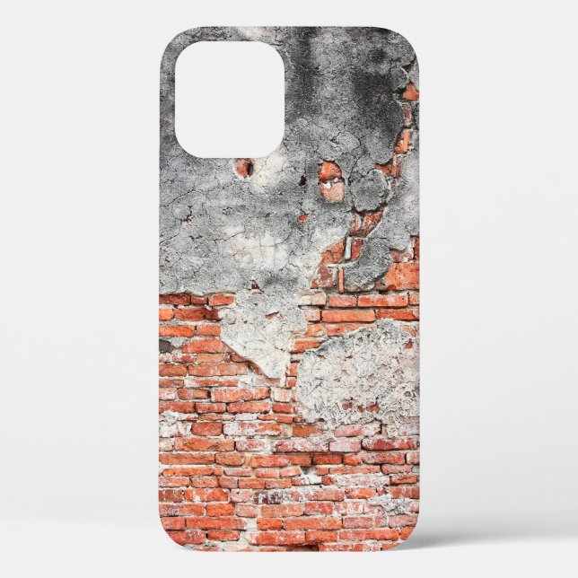 Coques Case-Mate iPhone Old red brick wall rough of old temple in Ayutthay (Verso)